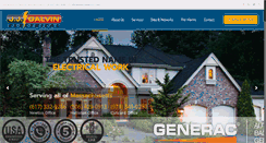 Desktop Screenshot of galvinelectric.com